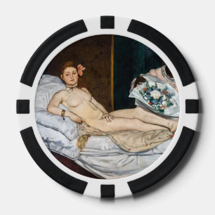 Lot De Jeton De Poker Edouard Manet - Olympia
