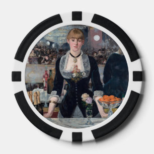 Lot De Jeton De Poker Edouard Manet - Un bar aux Folies-Bergère