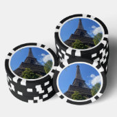 Lot De Jeton De Poker Eiffel Tower, Paris, France  (Empiler)