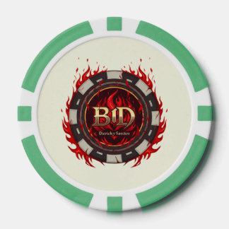 Lot De Jeton De Poker Ember edg : Esports Poker Chip Designs de la BD