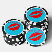 Lot De Jeton De Poker Embrasse-moi (Empiler)
