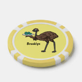 Lot De Jeton De Poker Emu avec dessin animé d'oeufs (Simple)