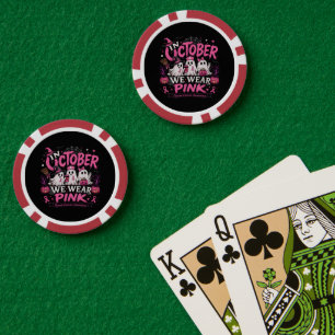 Lot De Jeton De Poker en octobre nous portons du rose pour la sensibilis