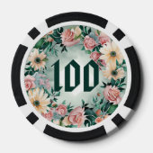 Lot De Jeton De Poker Entreprise appartenant à des femmes BIPIOC Soirée  (Verso)