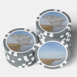 Lot De Jeton De Poker État d'esprit Bluffton Basse Caroline du Sud