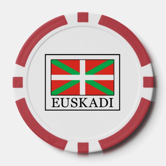 Lot De Jeton De Poker Euskadi (Recto)