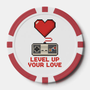 Lot De Jeton De Poker Faites passer votre amour au niveau supérieur, con