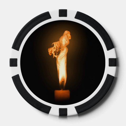 Lot De Jeton De Poker Falln Fire (Recto)