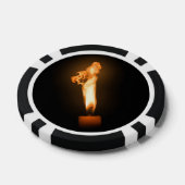 Lot De Jeton De Poker Falln Fire (Simple)