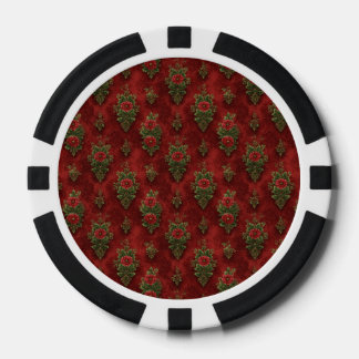 Lot De Jeton De Poker Festive Damask
