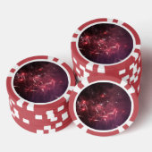 Lot De Jeton De Poker Feux (Empiler)