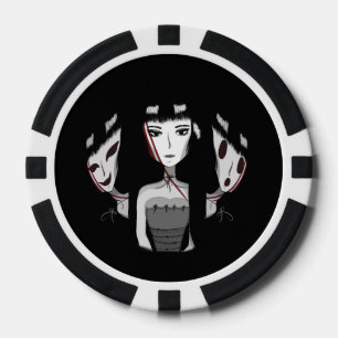 Lot De Jeton De Poker Filles Emo