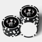 Lot De Jeton De Poker Filles Emo (Empiler)