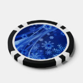 Lot De Jeton De Poker Flèches bleues (Simple)