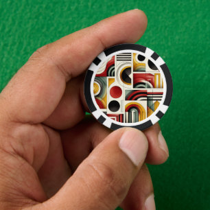 Lot De Jeton De Poker Flux Urbain des Années 70