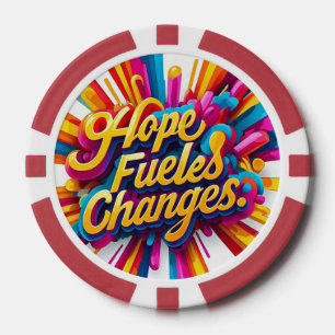 Lot De Jeton De Poker "Force intérieure libérée"