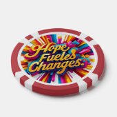 Lot De Jeton De Poker "Force intérieure libérée" (Simple)