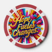 Lot De Jeton De Poker "Force intérieure libérée" (Verso)