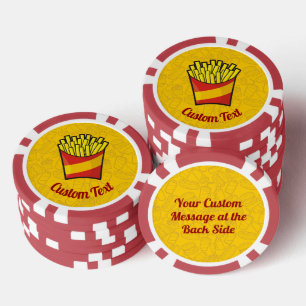 Lot De Jeton De Poker Fries françaises