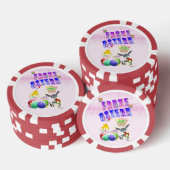 Lot De Jeton De Poker Frohe Ostern (Empiler)