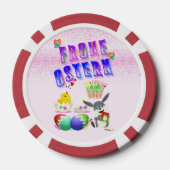 Lot De Jeton De Poker Frohe Ostern (Verso)