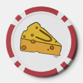 Lot De Jeton De Poker Fromage Mignon à Croquer (Verso)