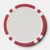 Lot De Jeton De Poker Front and back view of a poker chip (Verso)