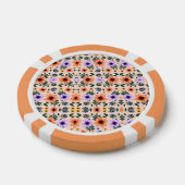 Lot De Jeton De Poker Front and back views of a poker chip (Simple)