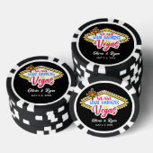 Lot De Jeton De Poker Fun Custom Las Vegas Mariage Faveur (Empiler)