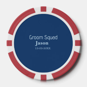 Lot De Jeton De Poker garçon d'honneur enterrement de vie de jeune fille