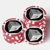 Lot De Jeton De Poker Geo Cube (Empiler)