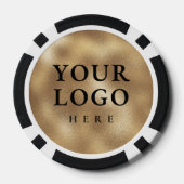 Lot De Jeton De Poker Gold Business 10th Anniversary (Verso)