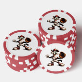 Lot De Jeton De Poker Goofy Cat Baseball Pitcher Monte (Empiler)