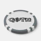 Lot De Jeton De Poker Goth (Simple)