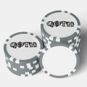 Lot De Jeton De Poker Goth (Empiler)