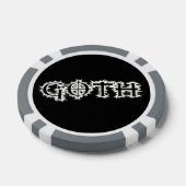 Lot De Jeton De Poker Goth (Simple)