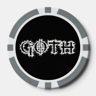 Lot De Jeton De Poker Goth
