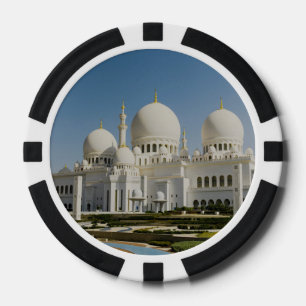Lot De Jeton De Poker Grande Mosquée Sheikh Zayed, Abu Dhabi