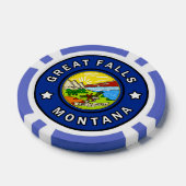 Lot De Jeton De Poker Great Falls Montana (Simple)