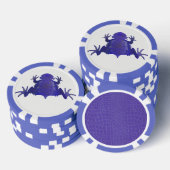 Lot De Jeton De Poker Grenouille pourpre (Empiler)
