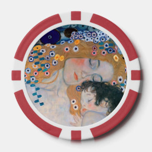 Lot De Jeton De Poker Gustav Klimt - Mère et Enfant