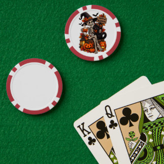 Lot De Jeton De Poker Halloween