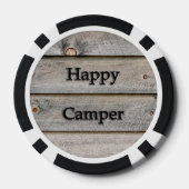 Lot De Jeton De Poker Happy Camper (Verso)