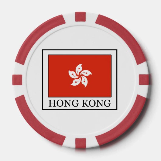 Lot De Jeton De Poker Hong Kong (Recto)
