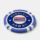 Lot De Jeton De Poker Honolulu Hawaii (Simple)
