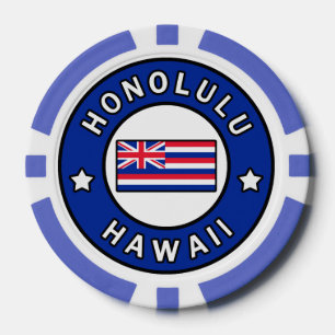 Lot De Jeton De Poker Honolulu Hawaii
