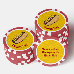 Lot De Jeton De Poker Hotdog