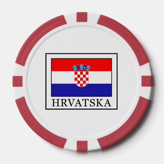 Lot De Jeton De Poker Hrvatska (Recto)