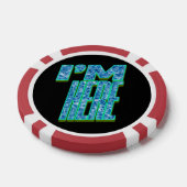 Lot De Jeton De Poker I’m Here (Simple)