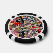 Lot De Jeton De Poker Icônes Las Vegas (Simple)